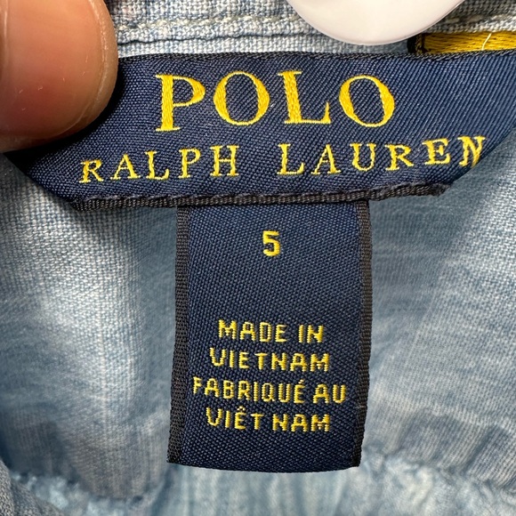 Polo Ralph Lauren ~ Lots of 2 Tops Size 5 Little Girls - Picture 15 of 16